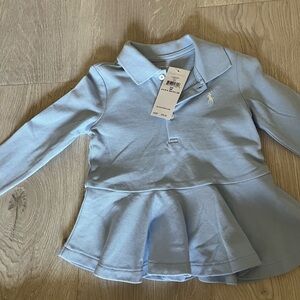 Polo Ralph Lauren 18 Month Blue Shirt, Brand New